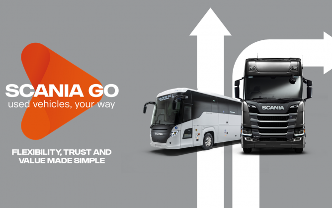 Scania UK launches Scania Go – a new used truck, bus, and coach programme