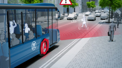 ZF developing new Collison Mitigation System for city buses
