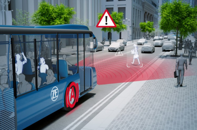 ZF developing new Collison Mitigation System for city buses