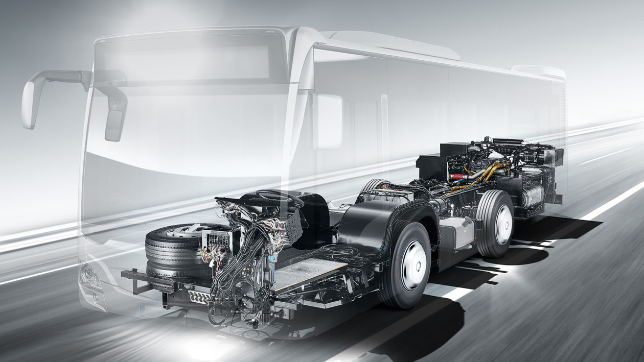 Daimler Truck upgrades Mercedes OC 500 bus chassis with ADAS