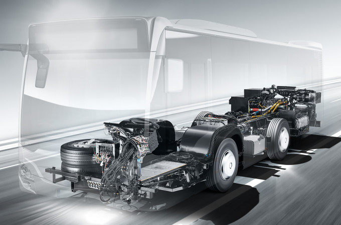 Daimler Truck upgrades Mercedes OC 500 bus chassis with ADAS