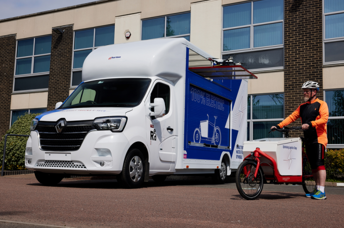 Renault Trucks UK premiers multi-modal van for last-mile operations