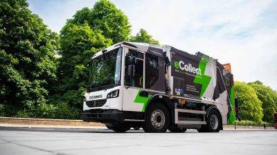 Dennis Eagle launches 4x2 eCollect electric refuse truck