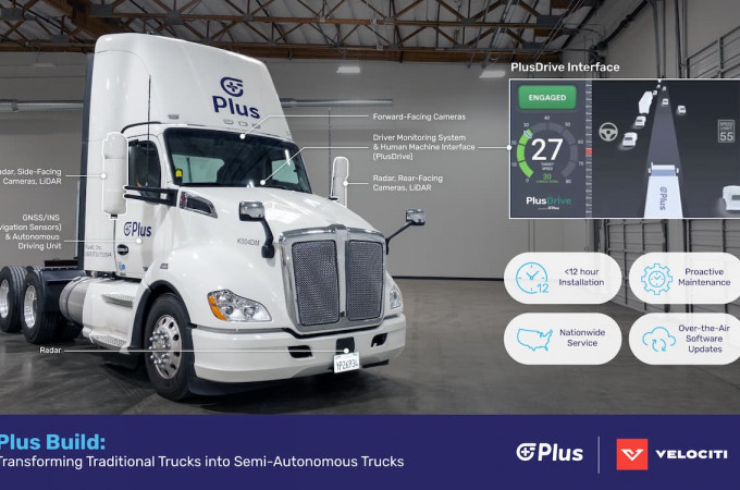 Plus launches autonomous retrofit programme in USA