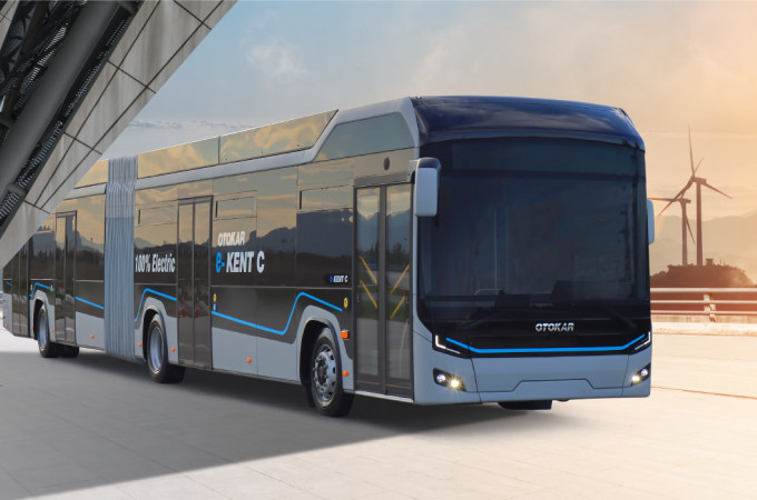 Otokar adds articulated e-KENT to electric bus portfolio