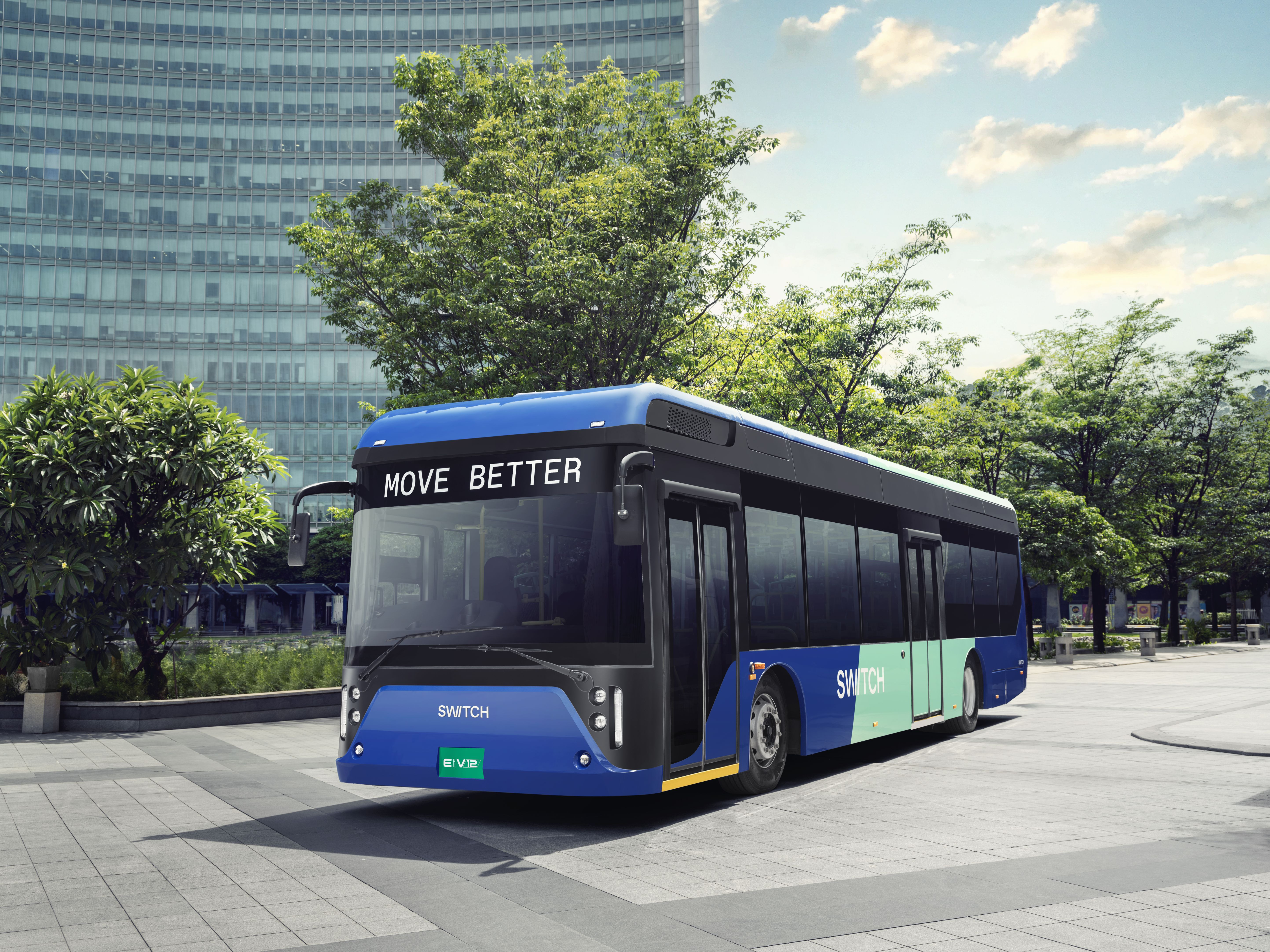 Switch Mobility Launches 12m Electric Bus In India