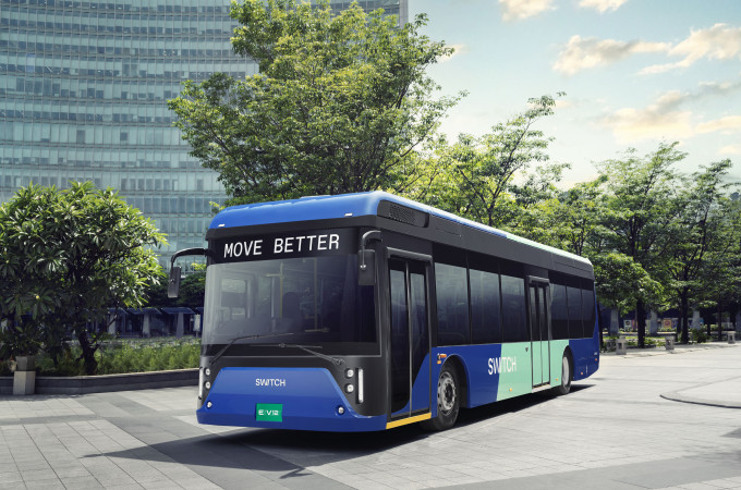 Switch Mobility launches 12m electric bus in India