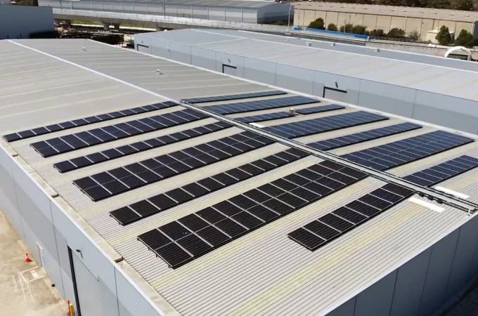 SEA Electric installs solar panels to power Australian assembly facility