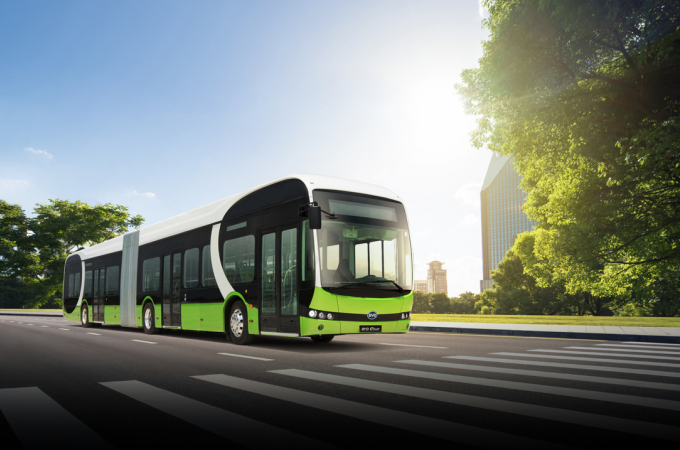 BYD wins first order for articulated bus in Iberia