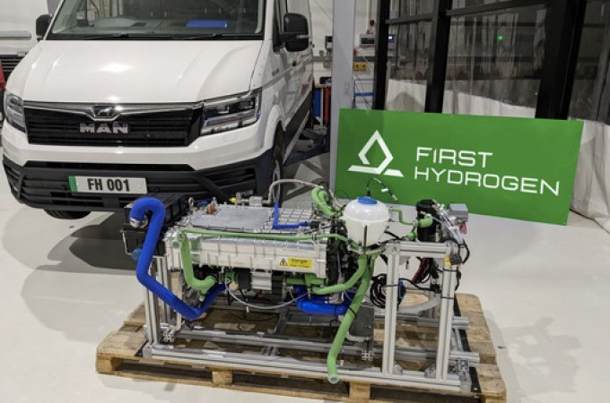First Hydrogen to begin testing fuel-cell electric vans in the UK