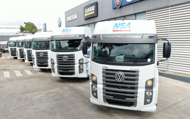VW sells 20 Constellation tractor units to NSA in Paraguay