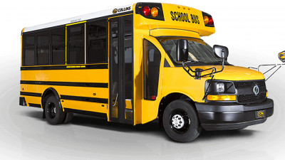 Lightning eMotors and Collins Bus to build electric school buses on GM 4500 chassis