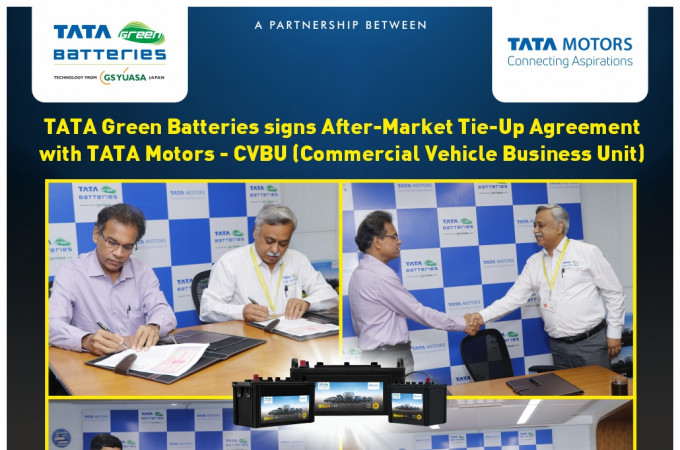 ‘Tata Green Batteries’ signs aftermarket sales pact with Tata Motors CV division