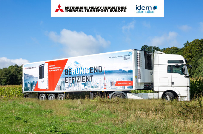 Mitsubishi offers idem telematics with refrigeration units in Europe