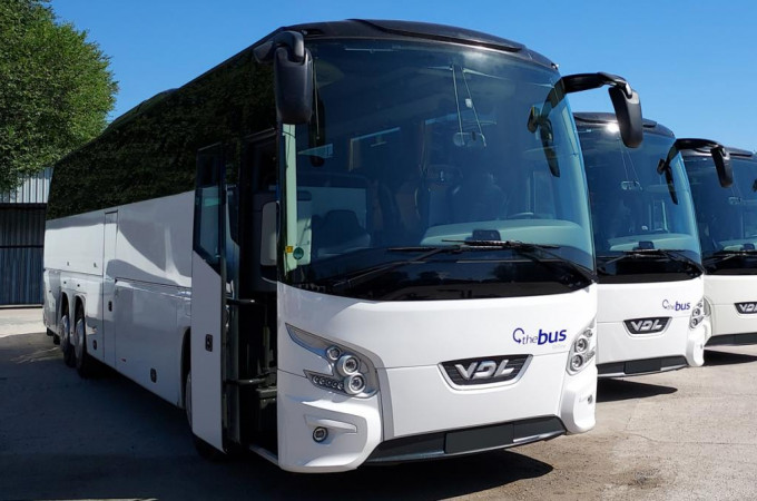 10 Futuras delivered by VDL to Madrid coach operator