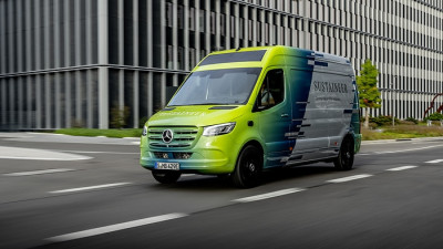 Mercedes-Benz showcases range of driver assistance and energy saving features for electric vans