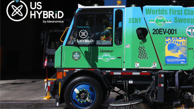 US Hybrid to supply powertrains for hybrid and electric street sweepers