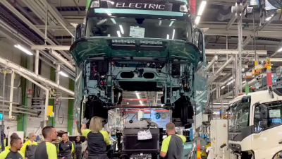 Volvo Trucks begins series production of electric FH, FM, and FMX