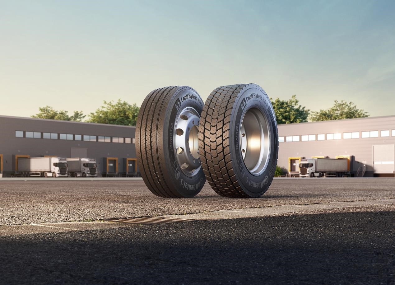 Continental launches new Conti Hybrid tyre range for regional