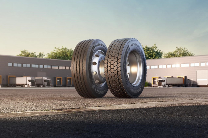 Continental launches new Conti Hybrid tyre range for regional transport