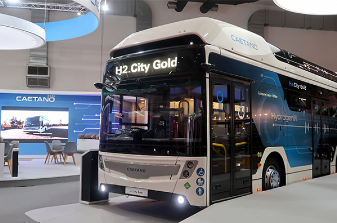 Caetano looks to expand fuel cell range and production capacities of zero emission buses in Gaia