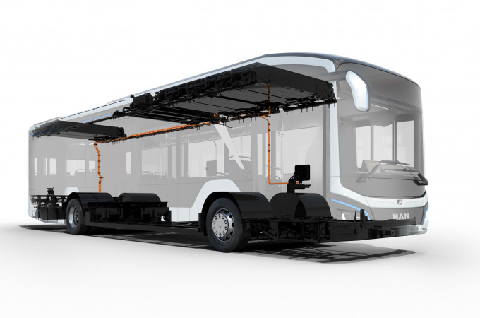 MAN announces two axle eBus chassis in low floor, low entry and high floor options for world markets