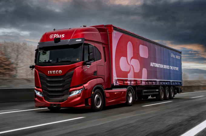 Iveco and Plus ready to trial autonomous trucks on European public roads