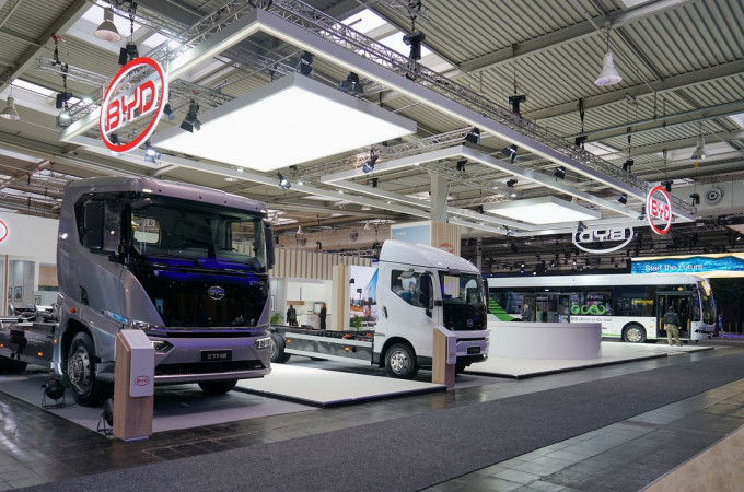 BYD announces entry into European e-truck market at IAA
