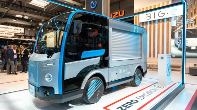 Anadolu Isuzu unveils last mile electric delivery truck at IAA