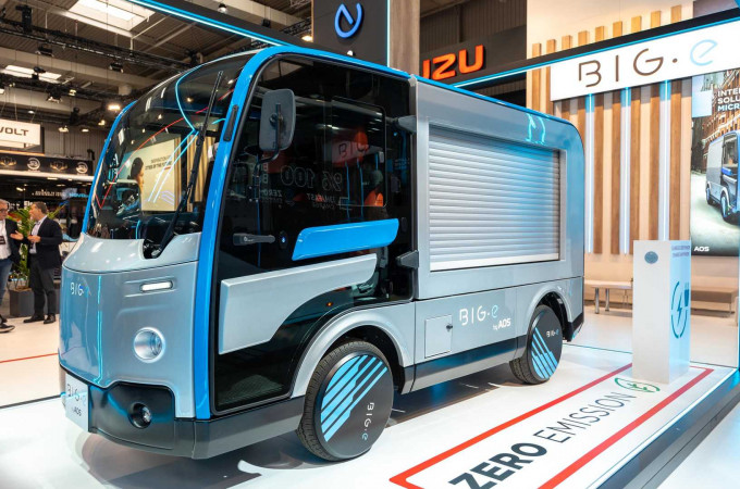 Anadolu Isuzu unveils last mile electric delivery truck at IAA