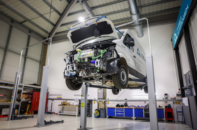 First Hydrogen vans gain road certification in Britain