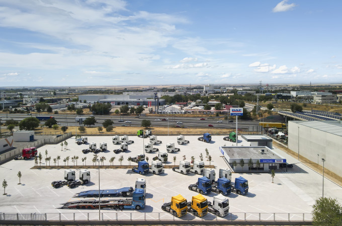 DAF opens new used truck centre in Madrid
