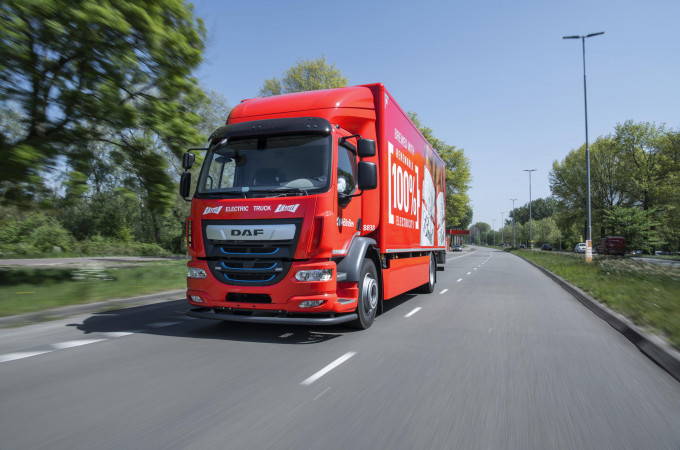 DAF starts delivery of the LF Electric truck