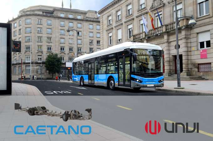 CaetanoBus and UNVI to develop electric buses for the Spanish market