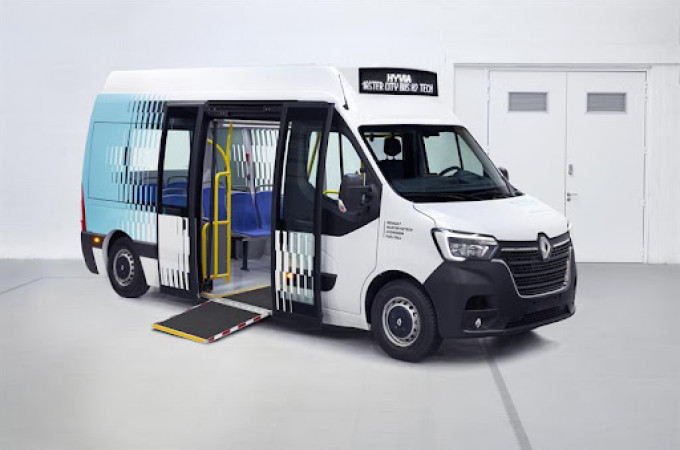 HYVIA unveils two hydrogen LCVs