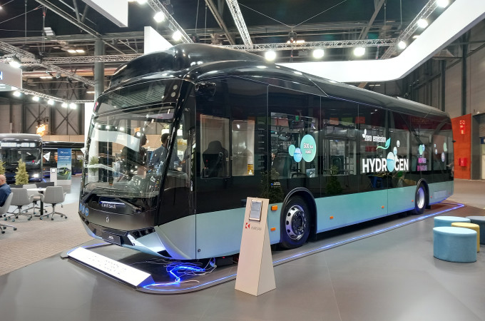 Karsan presents hydrogen bus at Hanover and Madrid shows