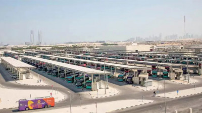 Largest electric bus depot in the world opens in Qatar