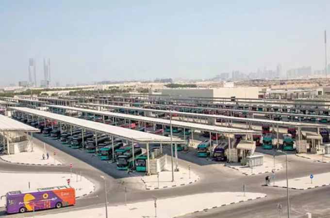 Largest electric bus depot in the world opens in Qatar