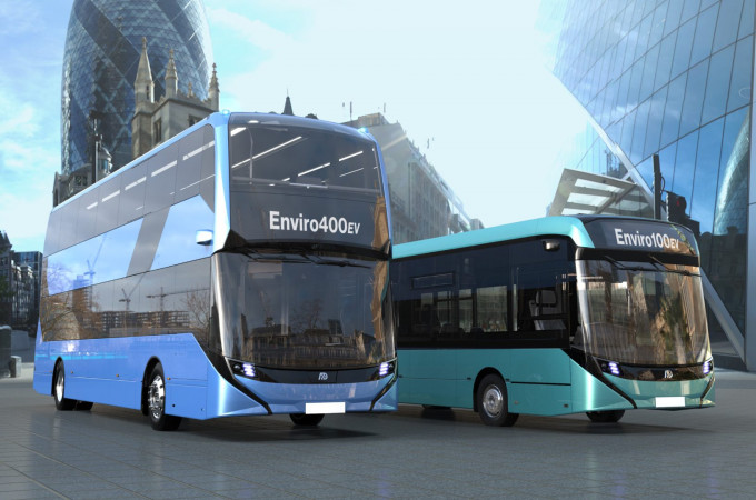 Alexander Dennis previews battery-electric buses at Euro Bus Expo