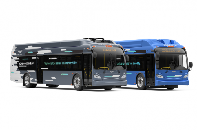 New Flyer signs contract for 473 low- and zero-emission buses with San Diego MTS