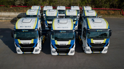 Unidas is the first operator to acquire the new Iveco Hi-Way gas-powered truck