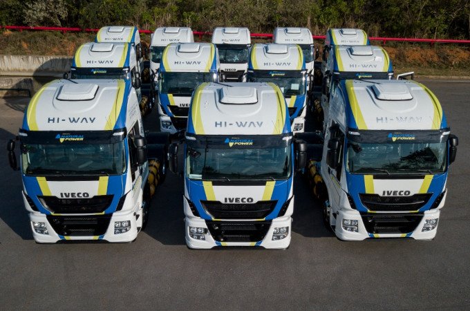 Unidas is the first operator to acquire the new Iveco Hi-Way gas-powered truck