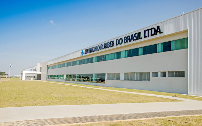 Production of Dunlop truck and bus tyres by Sumitomo Rubber do Brasil exceeds one million