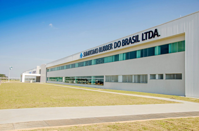 Production of Dunlop truck and bus tyres by Sumitomo Rubber do Brasil exceeds one million