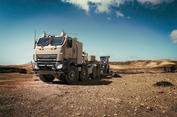 DAF receives order from Belgian military