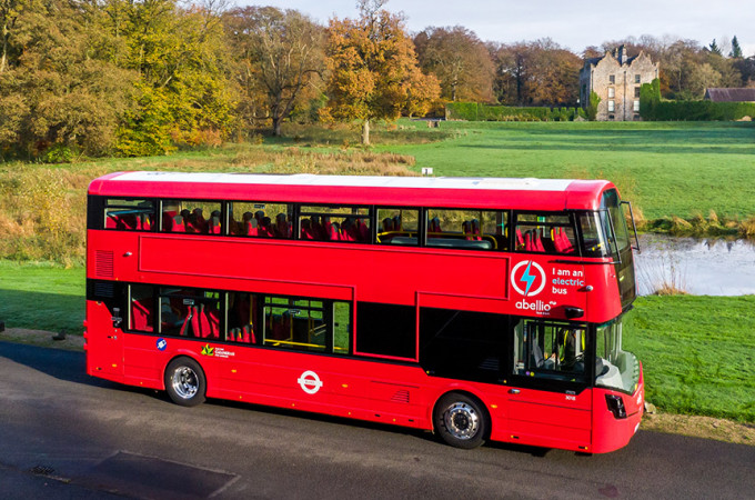 Wrightbus receives order for 30 electric double deckers from Abellio London
