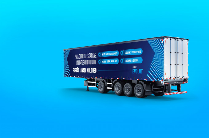 Librelato launches Evolut Multipurpose 4-axle curtainsider trailer