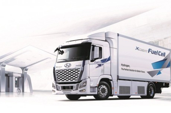 Hyundai delivers first Xcient hydrogen fuel cell trucks to Israel