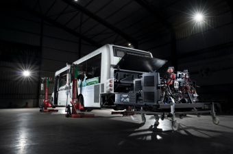 Kleanbus completes construction of first repowered bus
