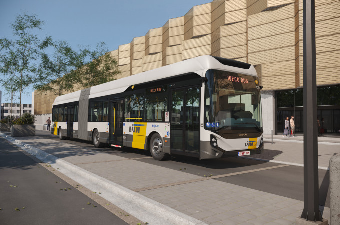 Iveco Bus to provide up to 500 articulated electric city buses to Belgium